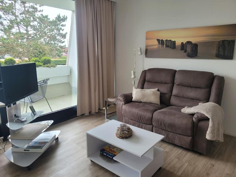 Scharbeutz, 1 Raum Fewo Mit Sonnigem Balkon, Ruhig Und Zentral Apartment Exterior foto